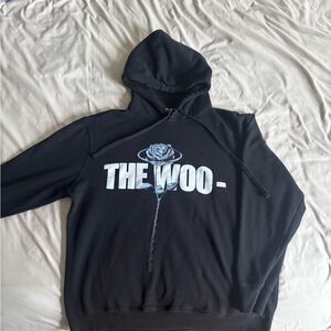 Black Graphic Hoodie